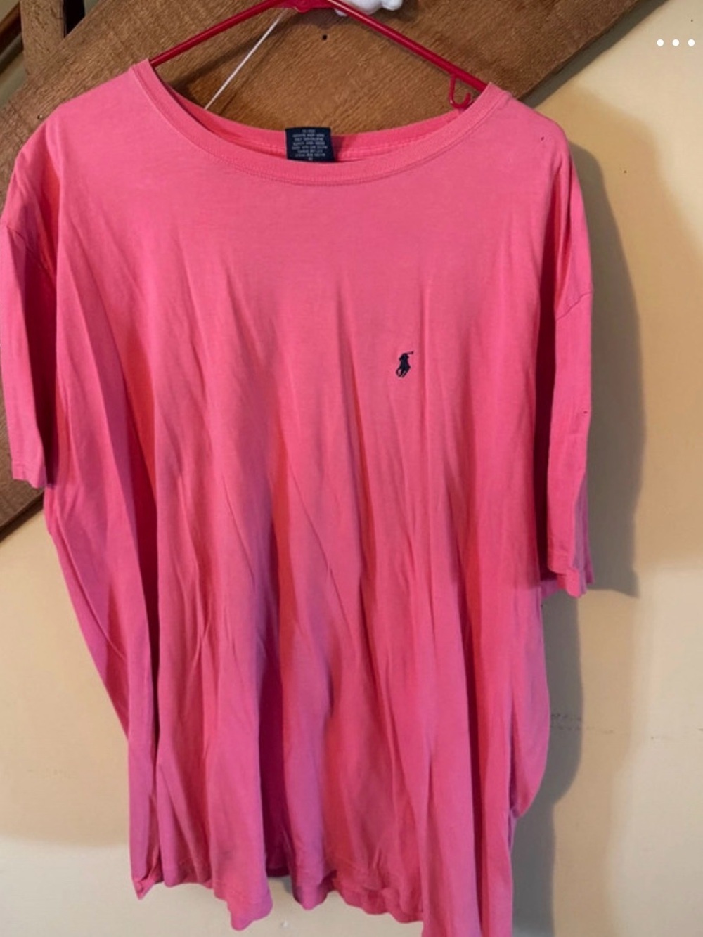 Ralph Lauren Women's Short-Sleeve Polo Logo Tee in Hot Pink